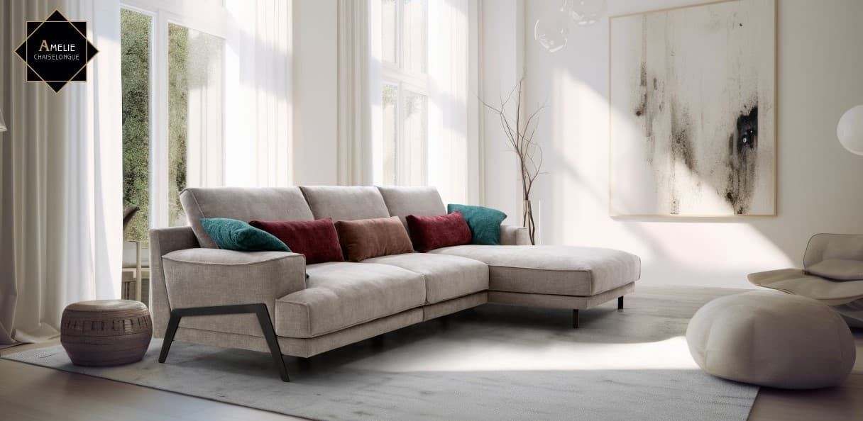 Sofá Amelie Chaiselongue - Aurum - Imagen 1